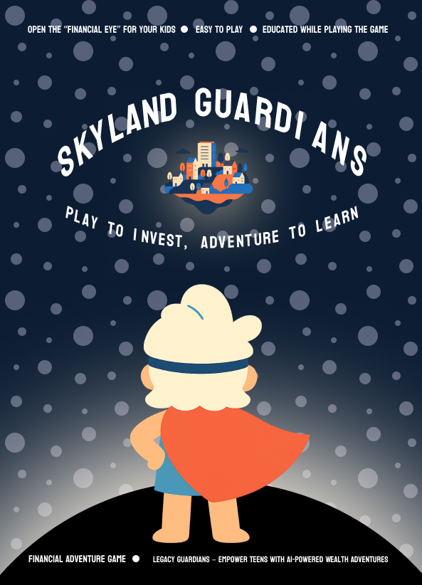 Fintech Webgame Poster Design
